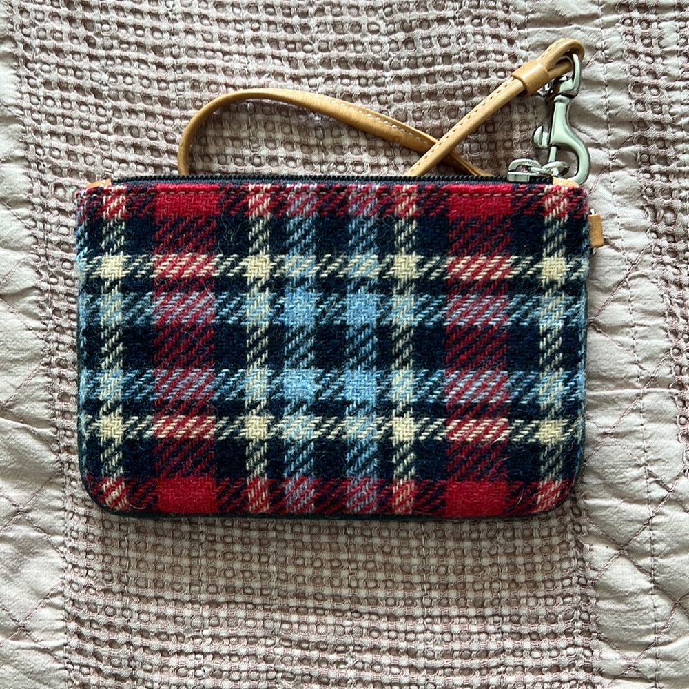 Coach plaid wristlet - Picture 3 of 5